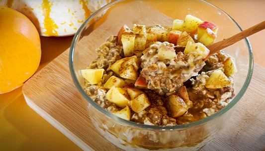 Pumpkin Chai Spiced Overnight Oats Recipe