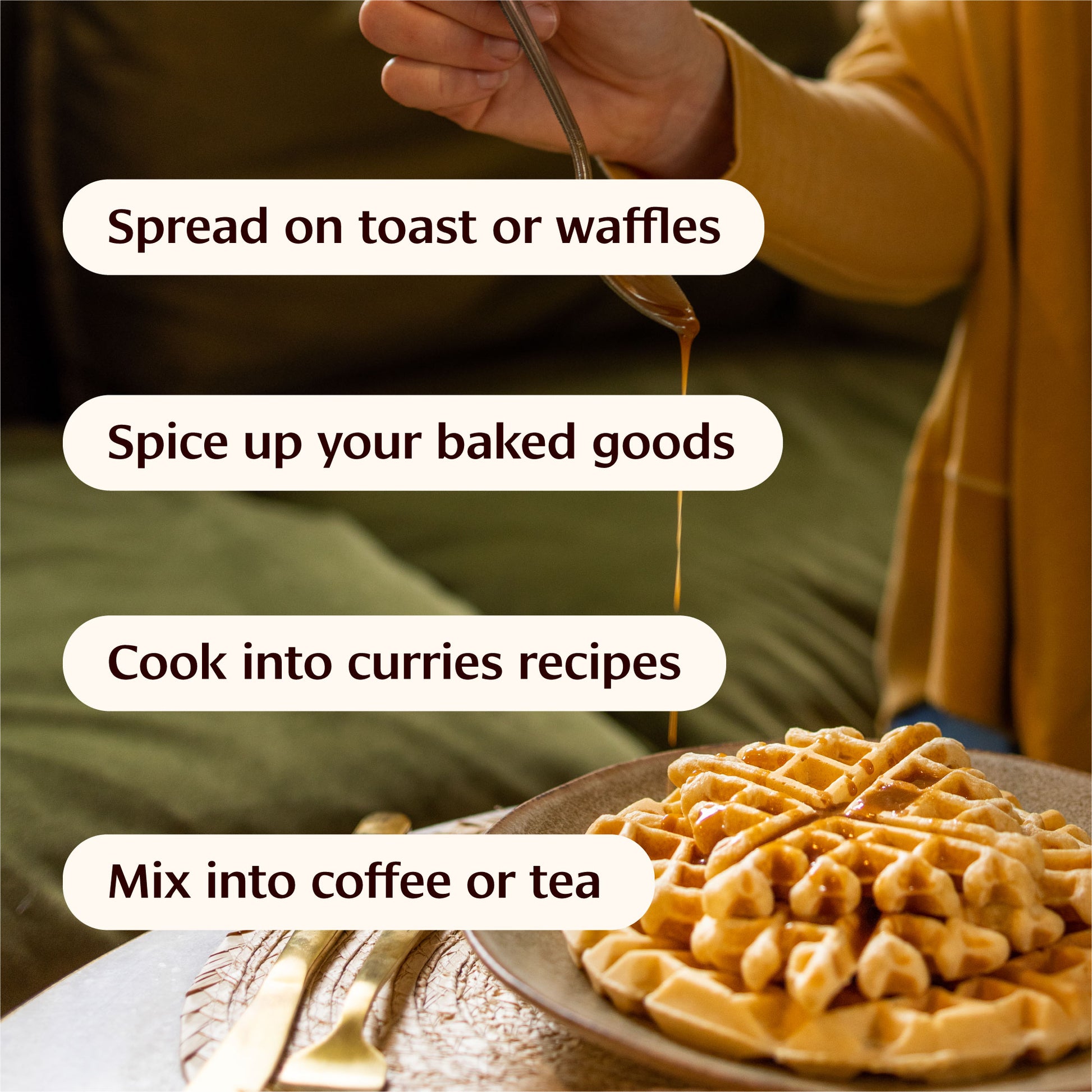 Chai spiced ghee uses