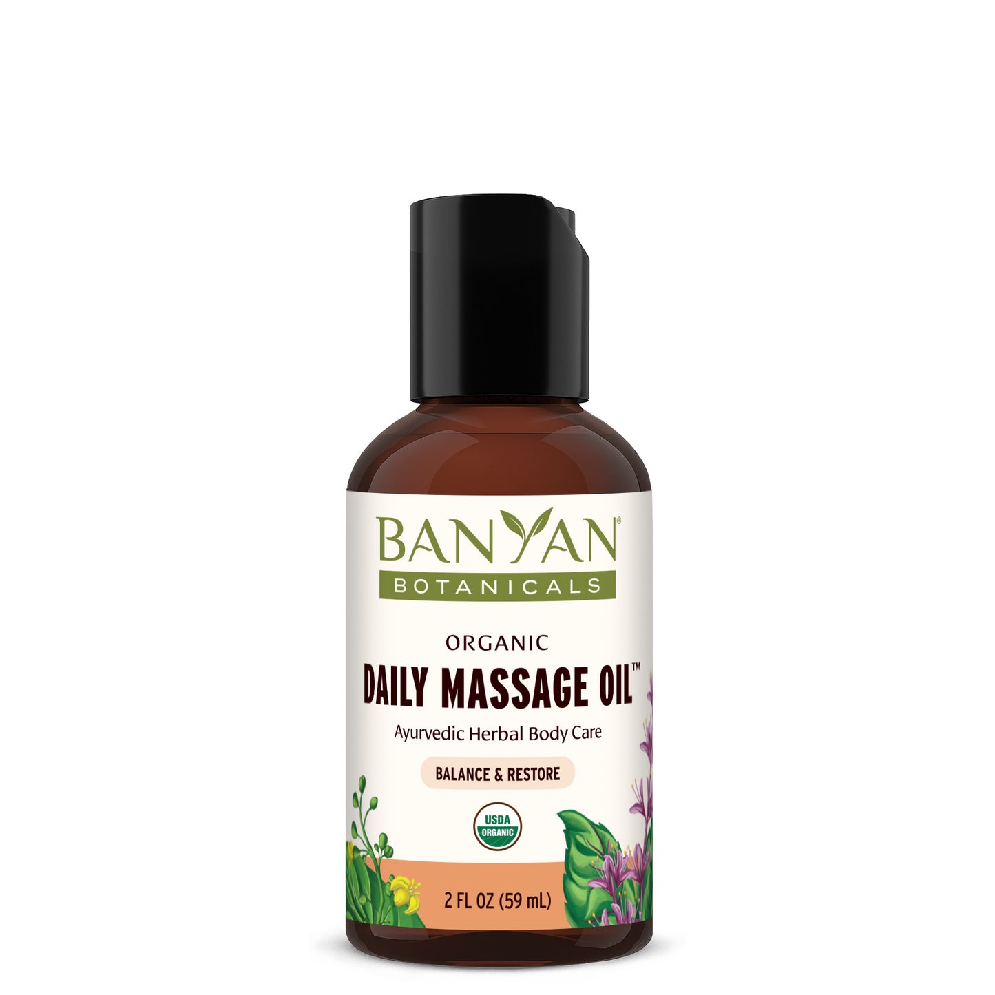 2 oz Travel Daily Massage Oil 