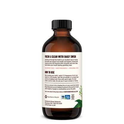 8 fl oz: Daily Swish Cinnamon How to Use