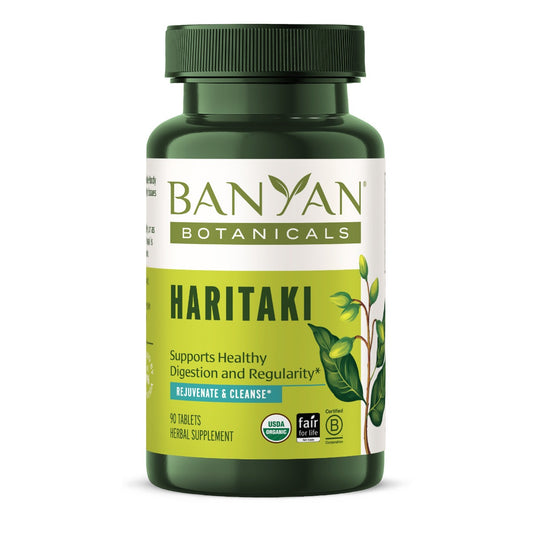 Haritaki tablets bottle