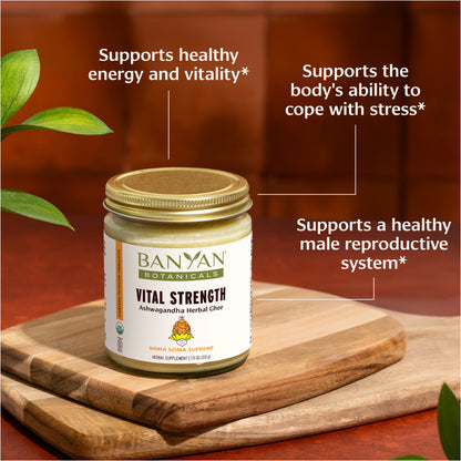 Vital Strength Ashwagandha Herbal Ghee Benefits