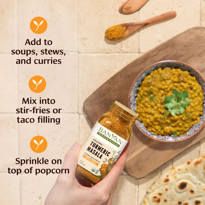 Turmeric Masala Spice Blend Uses